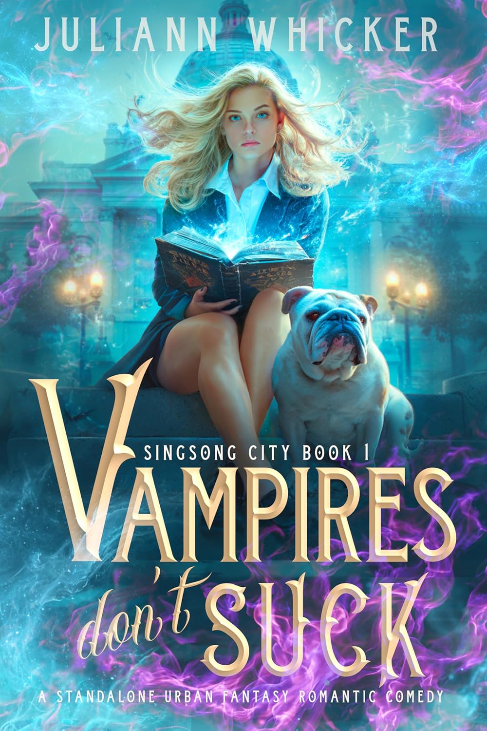 Book cover of Vampires Don't Suck by Juliann Whicker